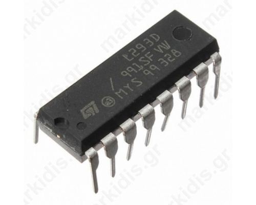 IC driver push-pull ελεγκτής κινητήρα DIP16 1,2A κανάλια 4