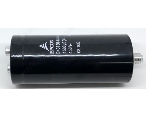 Capacitor electrolytic 1500uF 450VDC O51x115mm ±20% 20000h