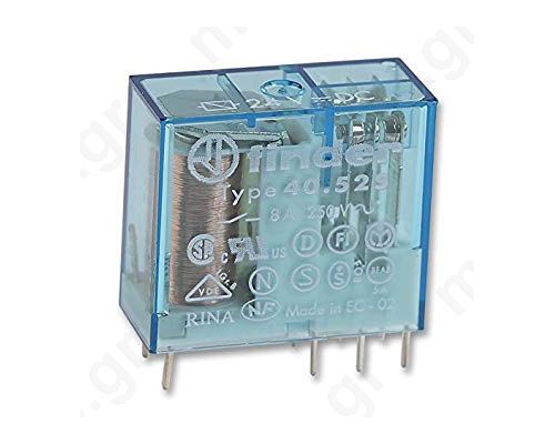 Relay electromagnetic SPDT Ucoil 24VDC 10A/250VAC