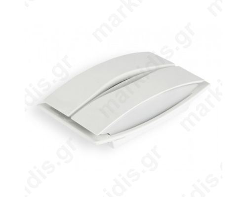 White Piezoelectric Indoor Siren.