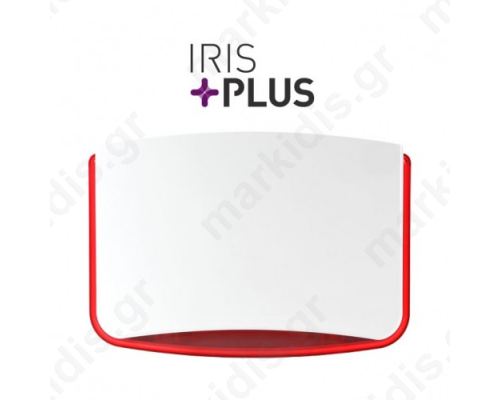 Autonomous Alarm Siren With Red LED Flash.