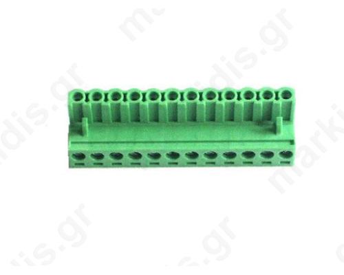 Pluggable Terminal Block Contacts ph: 5.08mm Ways: 12 Straight