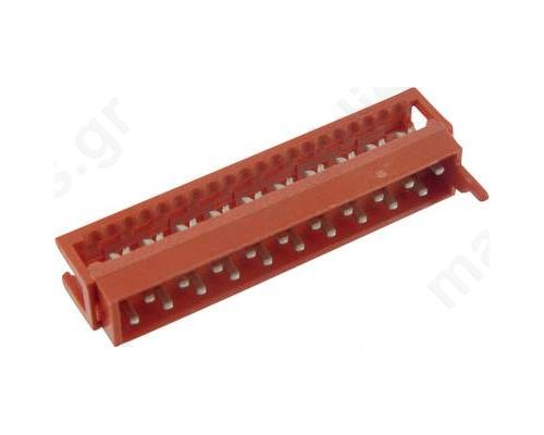 Wire-board Plug Male PIN 16 IDC For Ribbon Cable 30V 1A