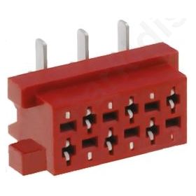 Connector Θηλυκός SMT 1.27MM, 6WAY