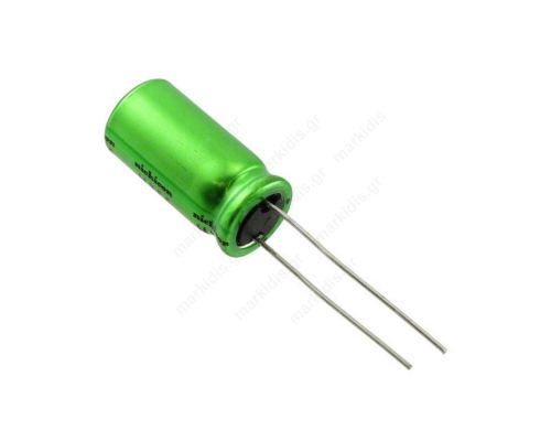 Capacitor Electrolytic Bipolar Audio THT 47uF 25V Φ10χ 12.5mm  ±20%