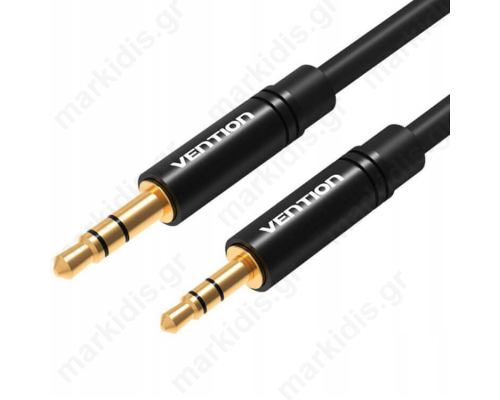 Καλώδιο Jack 2,5mm φις 3pin,Jack 3,5mm 3pin φις 1m  μαύρο