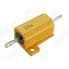 Resistor: Wire-Wound With Heatsink 68Ω 25W