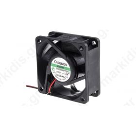 Ανεμιστήρας DC αξονικός 24VDC 60x60x25mm 49,01m3/h 38dBA