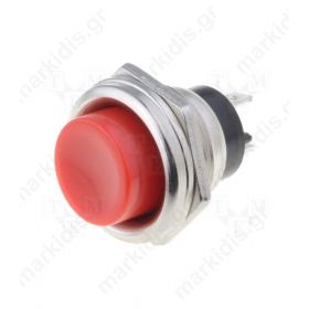 Διακόπτης Push-Button 1A/250VAC OFF-(ON) 16mm