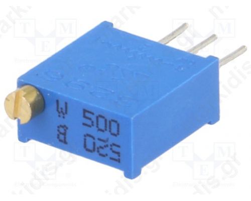 Potentiometer Mounting Multiturn 50Ω 500mW ±10% linear