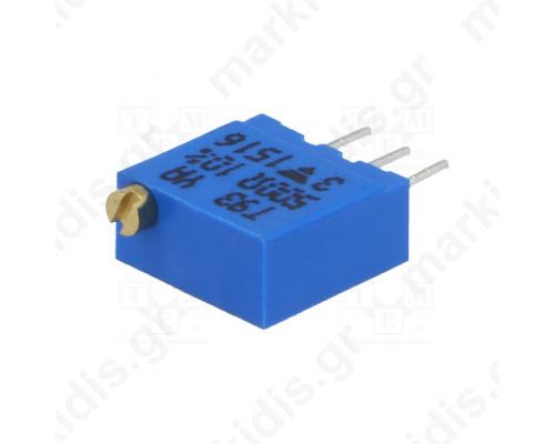 Potentiometer Mounting Multiturn 500Ω 500mW ±10% linear	