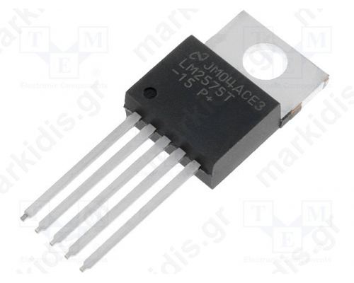 Voltage Stabiliser Switched Mode Fixed 15V 1A TO220-5