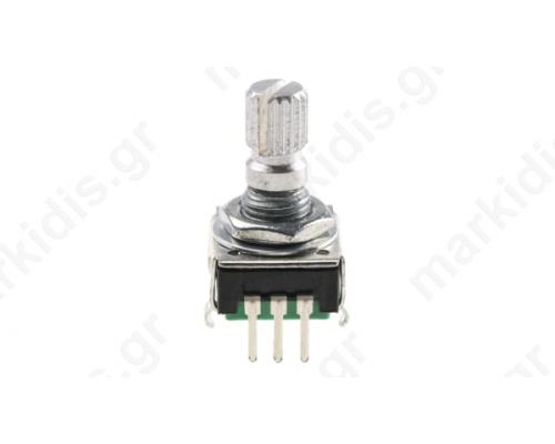 Ποτενσιόμετρο Encoder 24παλμ/στρ. θέσ: 24 5VDC 10mA