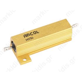 Resistor 47Ω 50W ±5% 100ppm/°C
