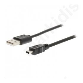 Καλώδιο USB 2.0 A αρσ. - Mini 5-pin αρσ., 1m.