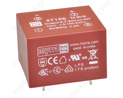 Tranformer MYRRA-47245 12VDC 3,2W