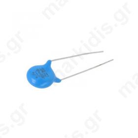 Capacitor 470pF 2kVDC Y5P ±10% 5mm