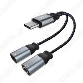 Adaptor Type-C To Type-C + 3.5mm Adapter Cable Adaptor Type-C To Type-C + 3.5mm Adapter Cable