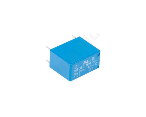 Mount Non-Latching Relay Through Hole, 10 A, 12V dc