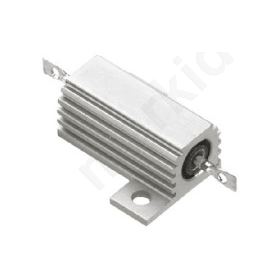 THS25 Series Aluminium Housed Solder Lug Wire Wound Panel Mount Resistor, 22Ω ±5% 25W