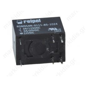 Relay Relpol 24VDC 3A Pcb