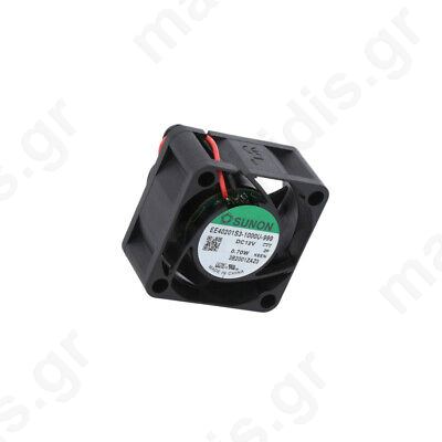 Ανεμιστήρας 12VDC 60x60x20mm 1W 31,43m3/h  26,3dBA