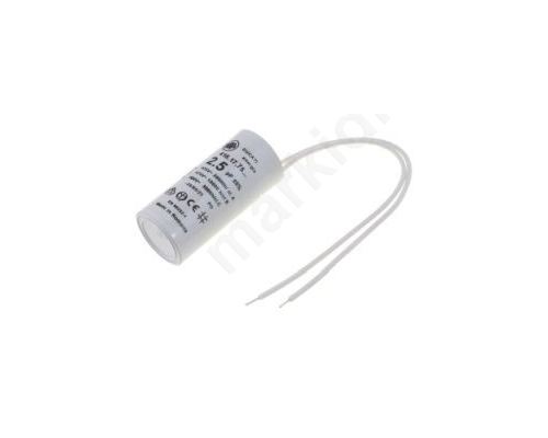 Capacitor motors run 2.5uF 475VAC O28x55mm