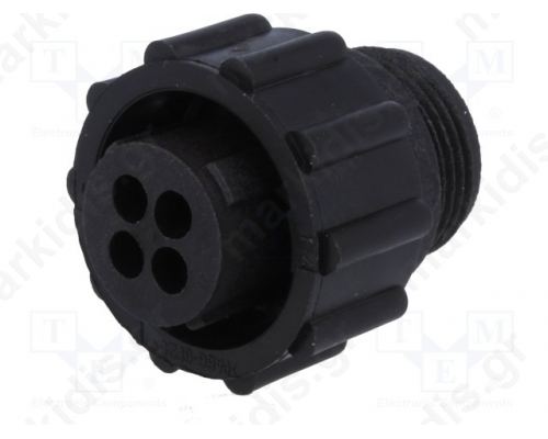 Connector circular Series CPC Series 1 plug female PIN:4