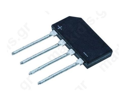 Single-phase bridge rectifier Urmax: 1kV If: 3A Ifsm: 90A