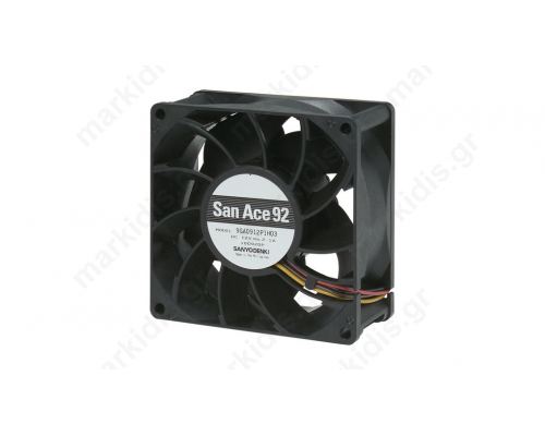 DC 48VDC 92x92x38mm 240m3/h 63dBA