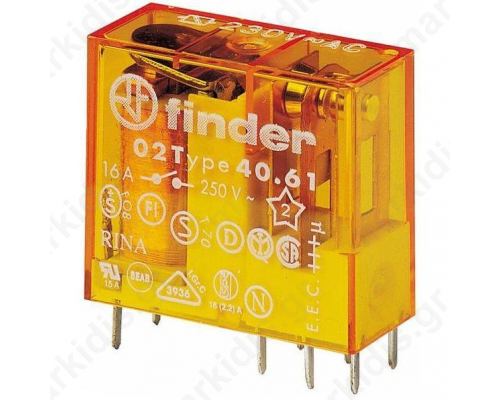 Ρελέ 48VDC 16A 250V FINDER