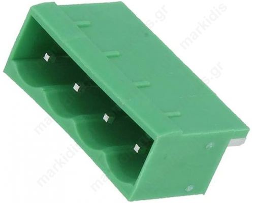 Pluggable terminal block Contacts ph 5.08mm ways 4 straight