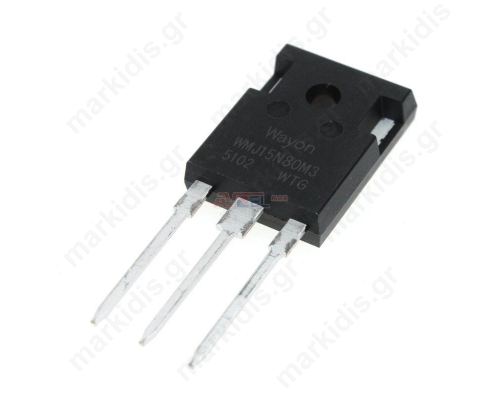 WMJ15N80M3-CYG Τρανζίστορ N-MOSFET 15Α 800V 150W