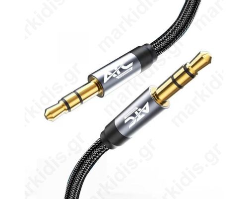 Καλώδιο Audio Jack 3.5mm Αρσ/Αρσ 3m HQ