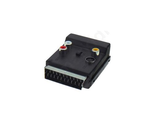 ADAPTOR SCART-SCART+3RCA+SVHS+SWITCH
