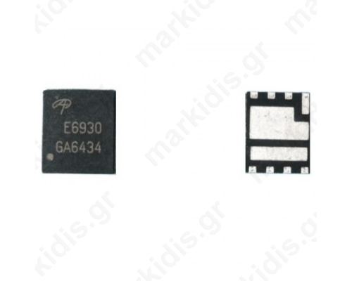 AOE6930 Τρανζίστορ N-MOSFET x2 30V 22/85A 9,6/30W