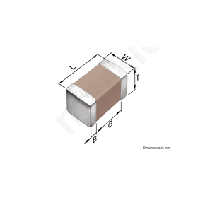 Πυκνωτής κεραμικός 10uF 25V X5R ±20% SMD 0603