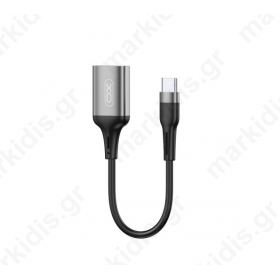 Καλώδιο USB A  Θηλ. Σε USB TYPE-C Αρσενικό