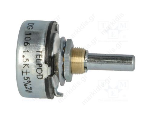 Potensiometer 1,5k 2W ±10% 6mm