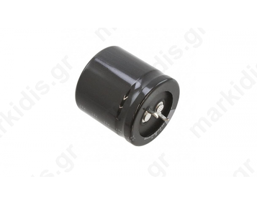 SNAP-IN 820uF 160VDC D30x30mm ±20%
