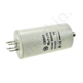 CBB60E-16/450 Capacitor: motors, run; 16uF; 450V; O40x70mm; -25-70°C; ±5%; 3000h