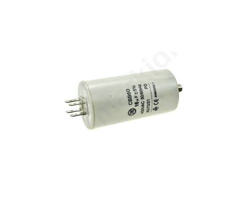 CBB60E-16/450 Capacitor: motors, run; 16uF; 450V; O40x70mm; -25-70°C; ±5%; 3000h