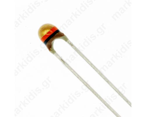 NTC thermistor 10ΚΩ THT 3977K -40x125°C 500mW