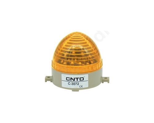 Strobe Led 24VDC Yellow 85X75mm