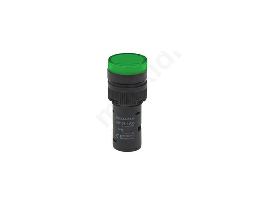Λυχνία Ενδεικτική Led Φ16 230VAC Πράσινη Με Βίδες