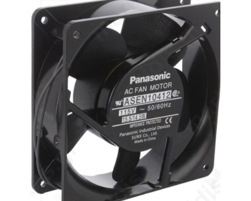 Ανεμιστήρας 115VAC 120x120x38mm 150m3/h 37dBA Panasonic