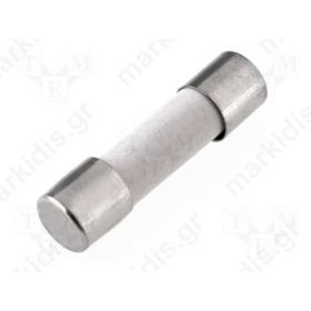 Fuse: fuse; time-lag; ceramic; 4A; 250VAC; 5x20mm