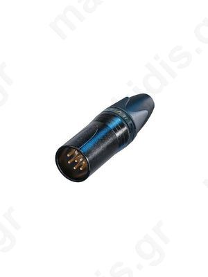 Φίσα XLR αρσενική 6pin για αγωγό 7,5A 18AWG