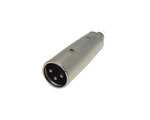 Adaptor  XLR Male To  RCA  Female