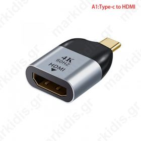 Μετατροπέας Mini Type-C To HDMI 4k 60hz